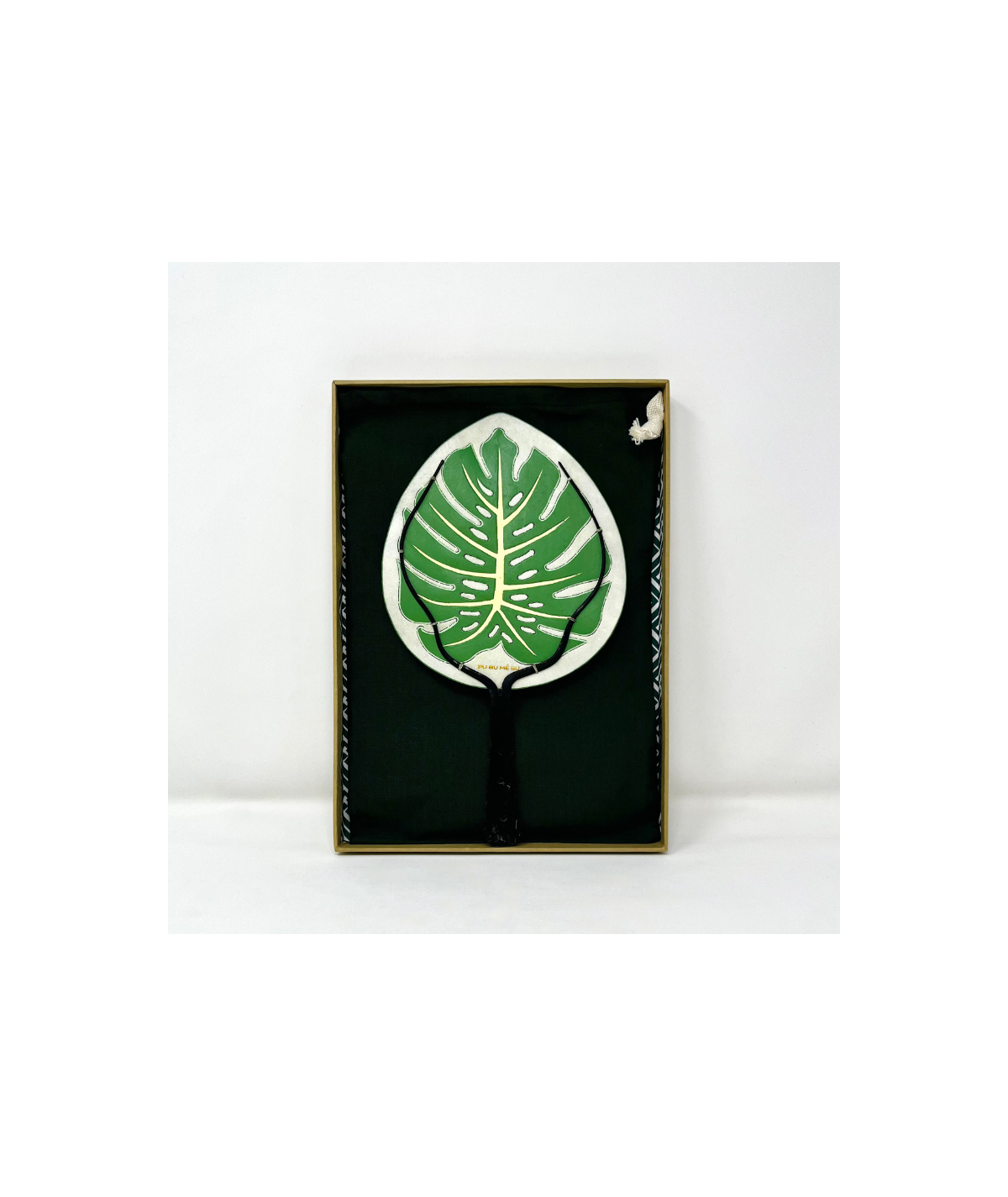 Paipai monstera pequeña Pubumésu. Hecho a mano. Anhelo.