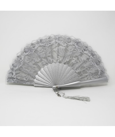 Abanico Grey Lace