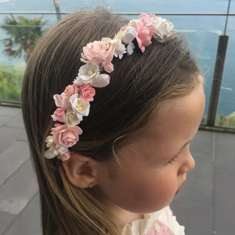 Peinados de comunión para niñas - Anhelo