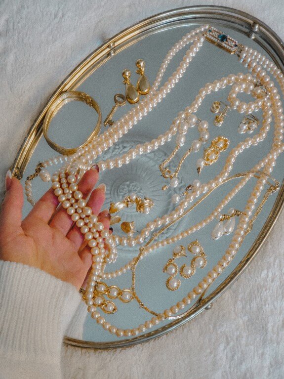 Bisutería novia vintage