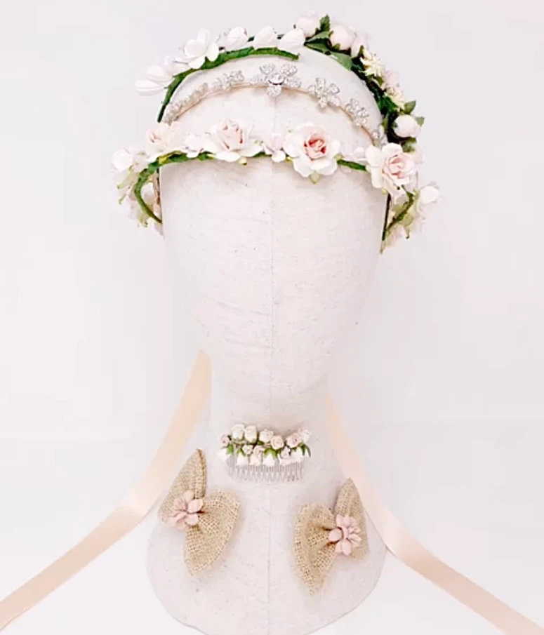 Diadema de flores Anhelo