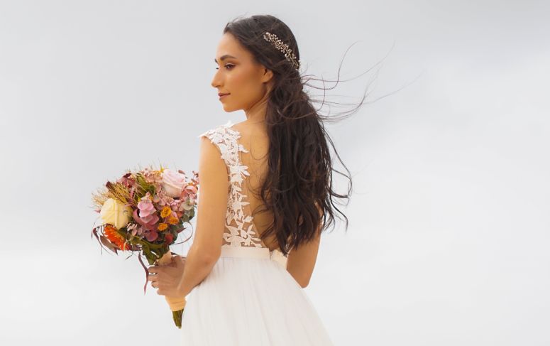 Diadema para tocados boda de boda