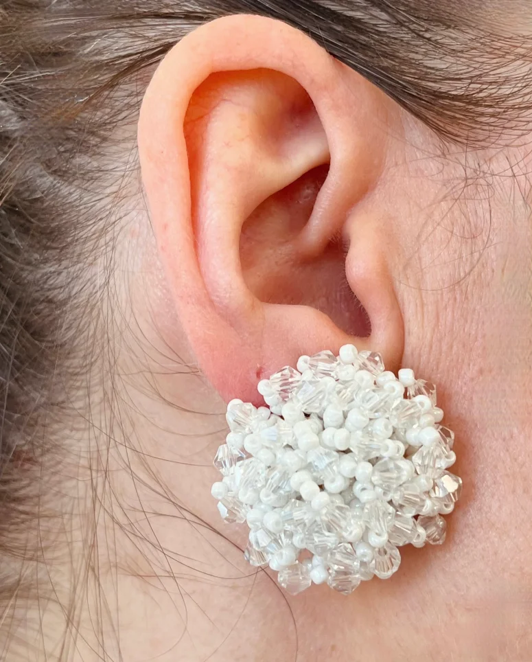 Pendientes bisutería para bodas