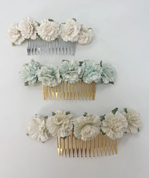 Tocados de niña con flores