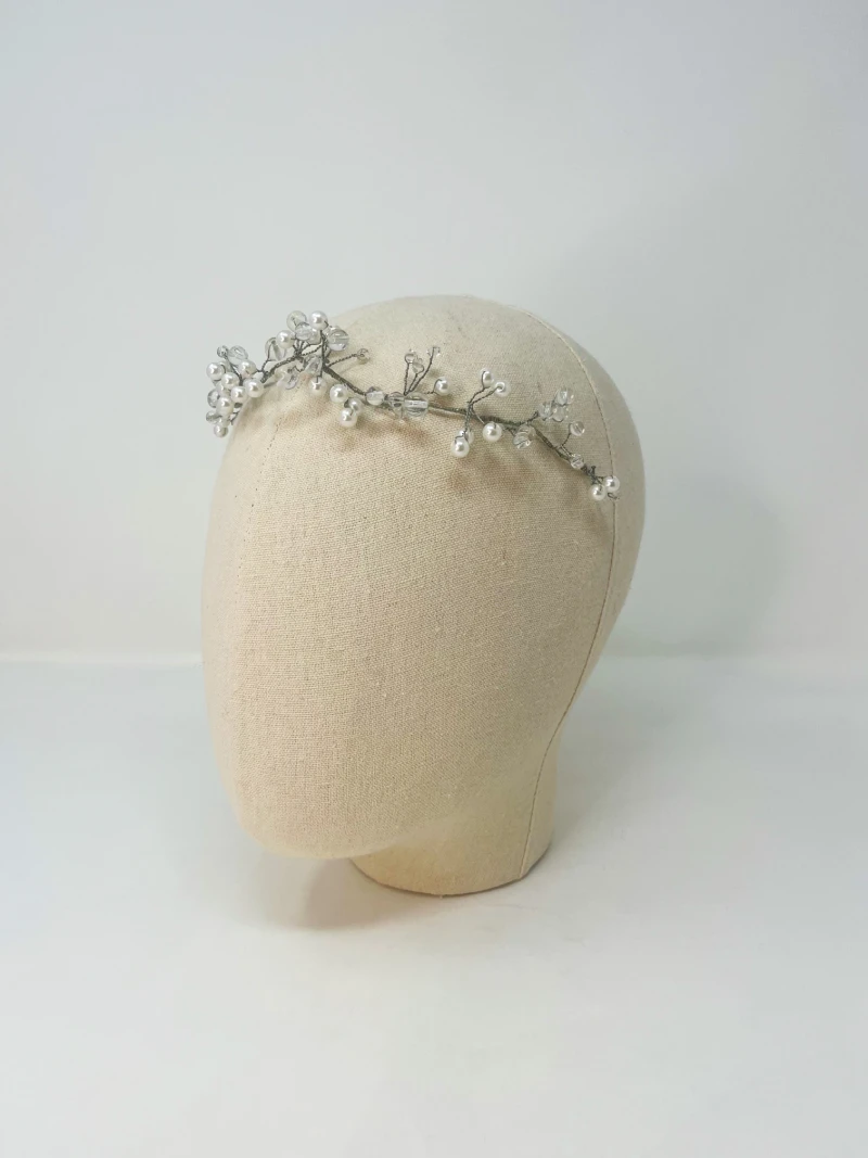 Tocados para novias con perlas - Anhelo