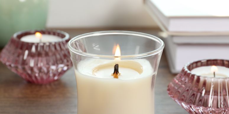 Vela aromática decoración